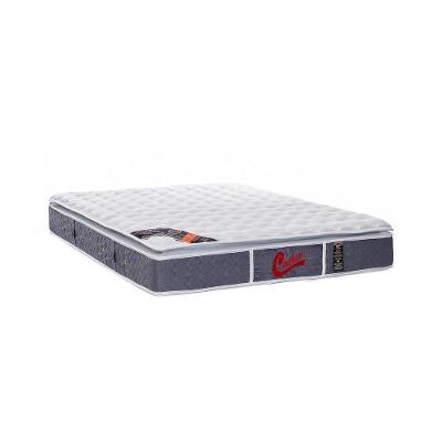 Colchão King Molas Pocket Super Luxo Light Stress One Face Cinza