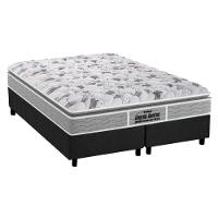 Cama Box King: Colchão Anatômico Probel Próextreme Plus + Base Crc Suede Gray(193x203) - 1