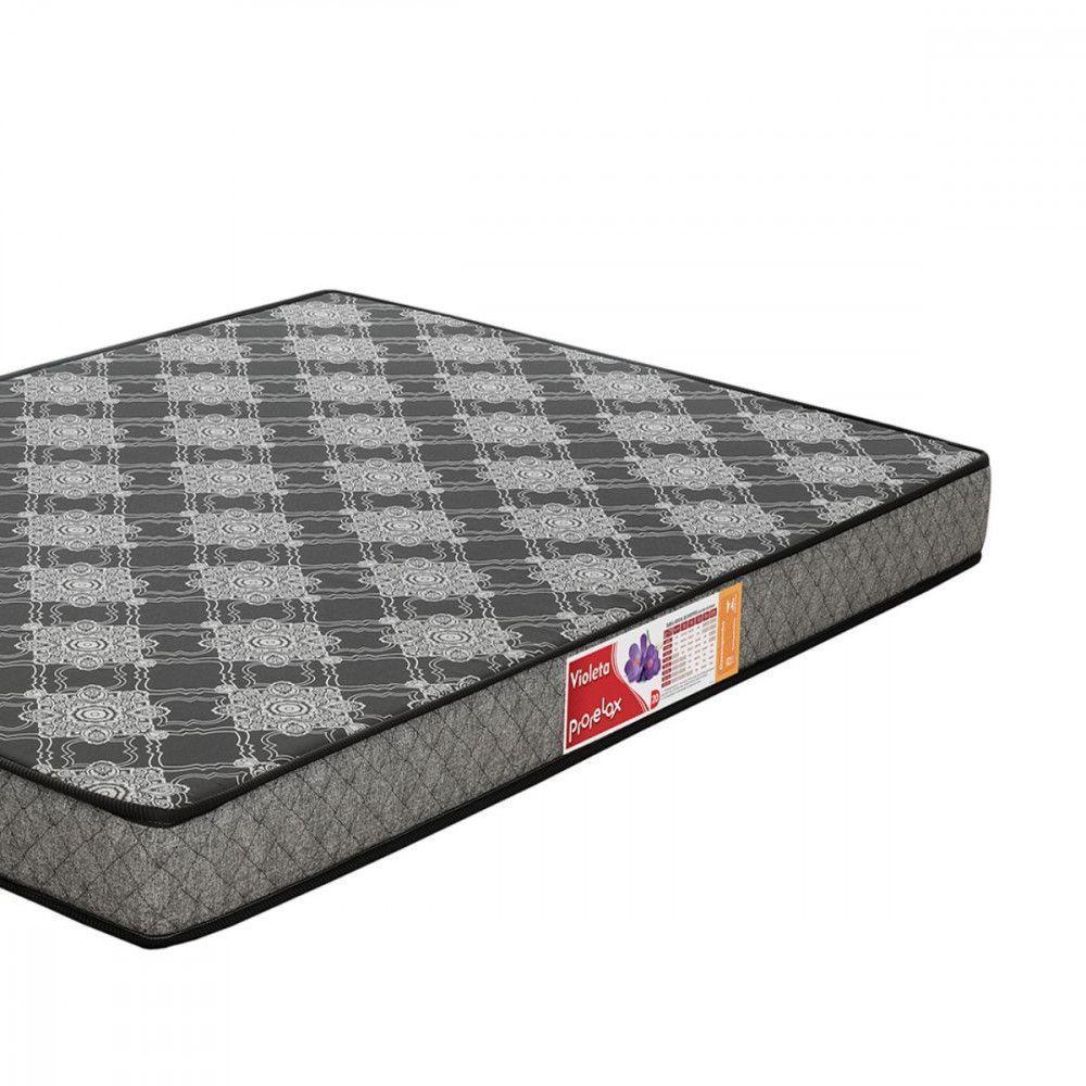 Colchão Viúva Violeta D20 128x188x12 Cinza Estampado Prorelax Cinza - 2