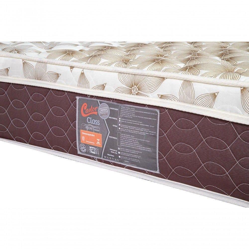 Colchão Castor King Class One Face Híbrido 193x203x25cm - 4