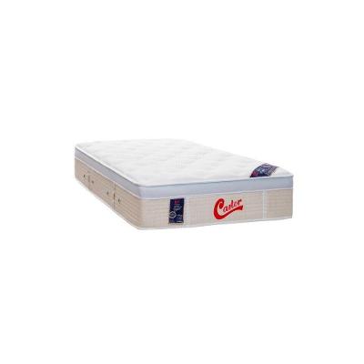 Colchão Molas Pocket Vitagel Euro One Face Solteiro Branco Colchões Castor