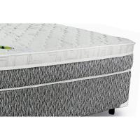 Colchão Solteiro Molas Ensacadas MasterPocket Aspen Euro Pillow Gray (88x188x26) - Luckspuma