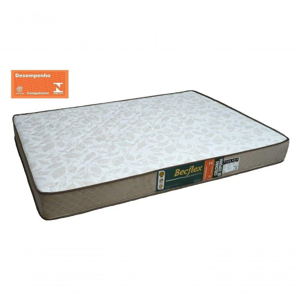 Colchão King Becflex Titan Gold Semi Ortopédico 1,93 M - 1