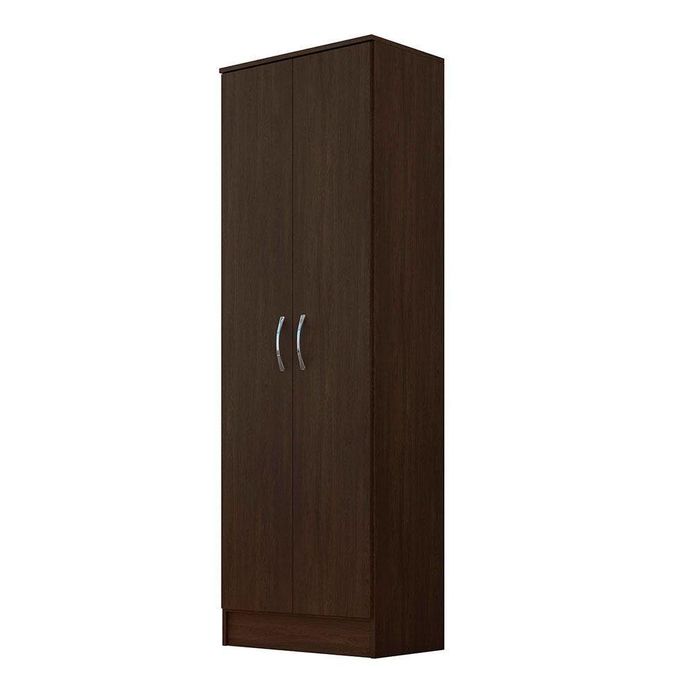 Armário Multiuso Sapateira 2 Portas Golden ébano Touch 20560 - 1