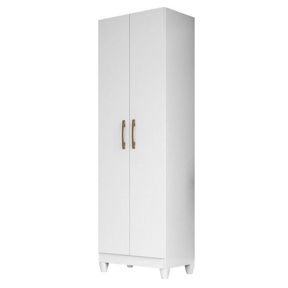 Armário Multiuso 2 Portas New Iris Branco 902440 Moval - 1
