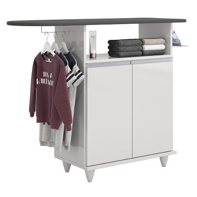 Tábua De Passar Com Balcão 02 Portas Angel Branco 119Cm