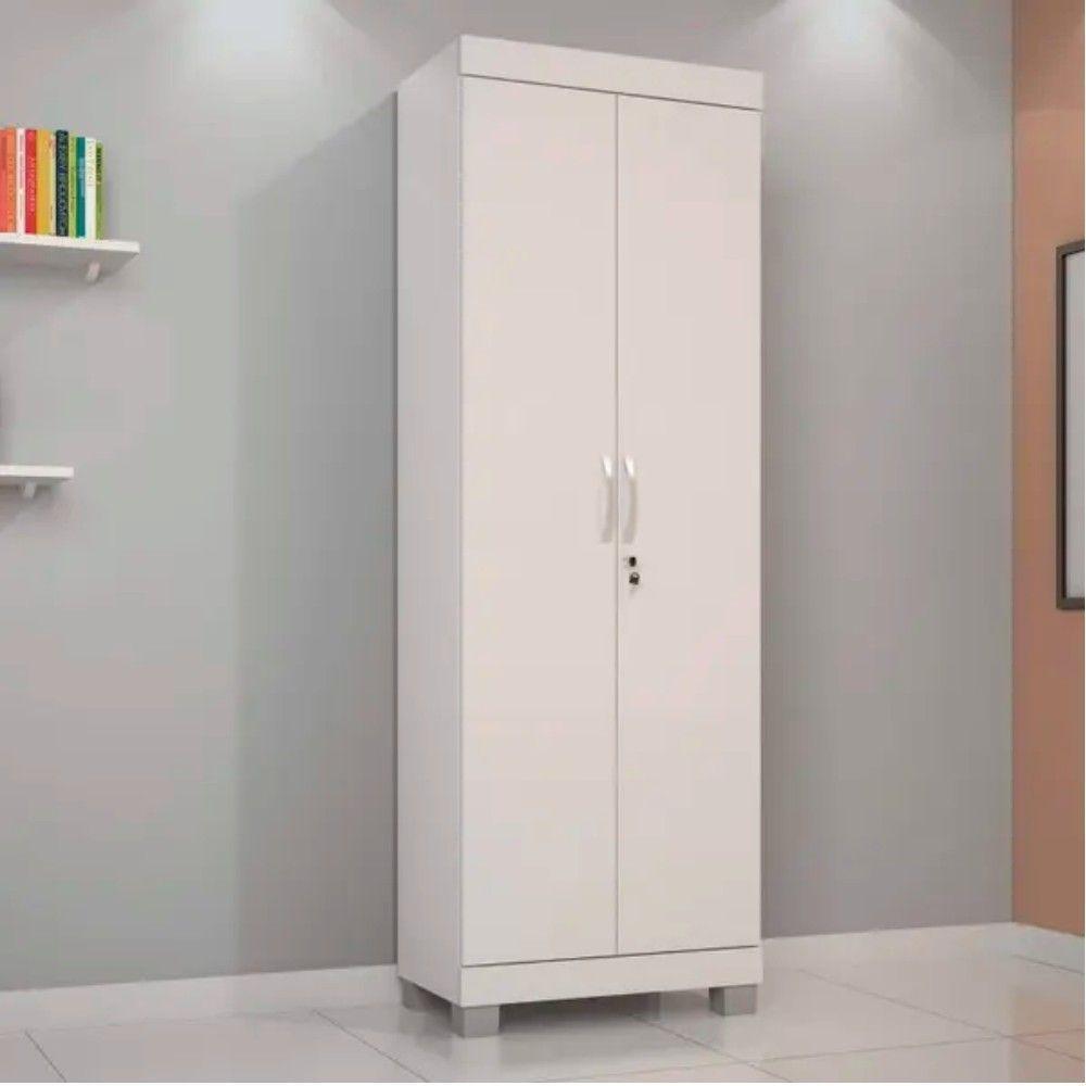 Armário Multiuso 2 Portas Mucuri Branco Jcm Movelaria - 3