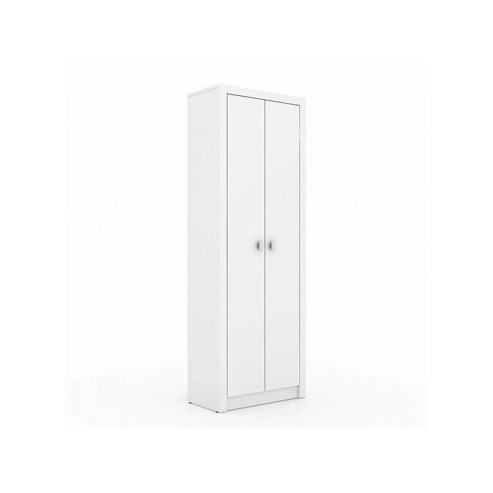 Armário Alto para Escritório 2 Portas Branco Tecno Mobili - 3