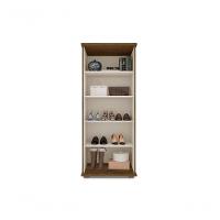 Armario Multiuso Com Espelho Quarto Casal Cor Malbec - 3