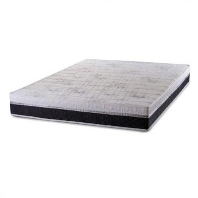 Colchão Casal Espuma Imperador D26 Preto Cinza Hellen Estofados e Colchões