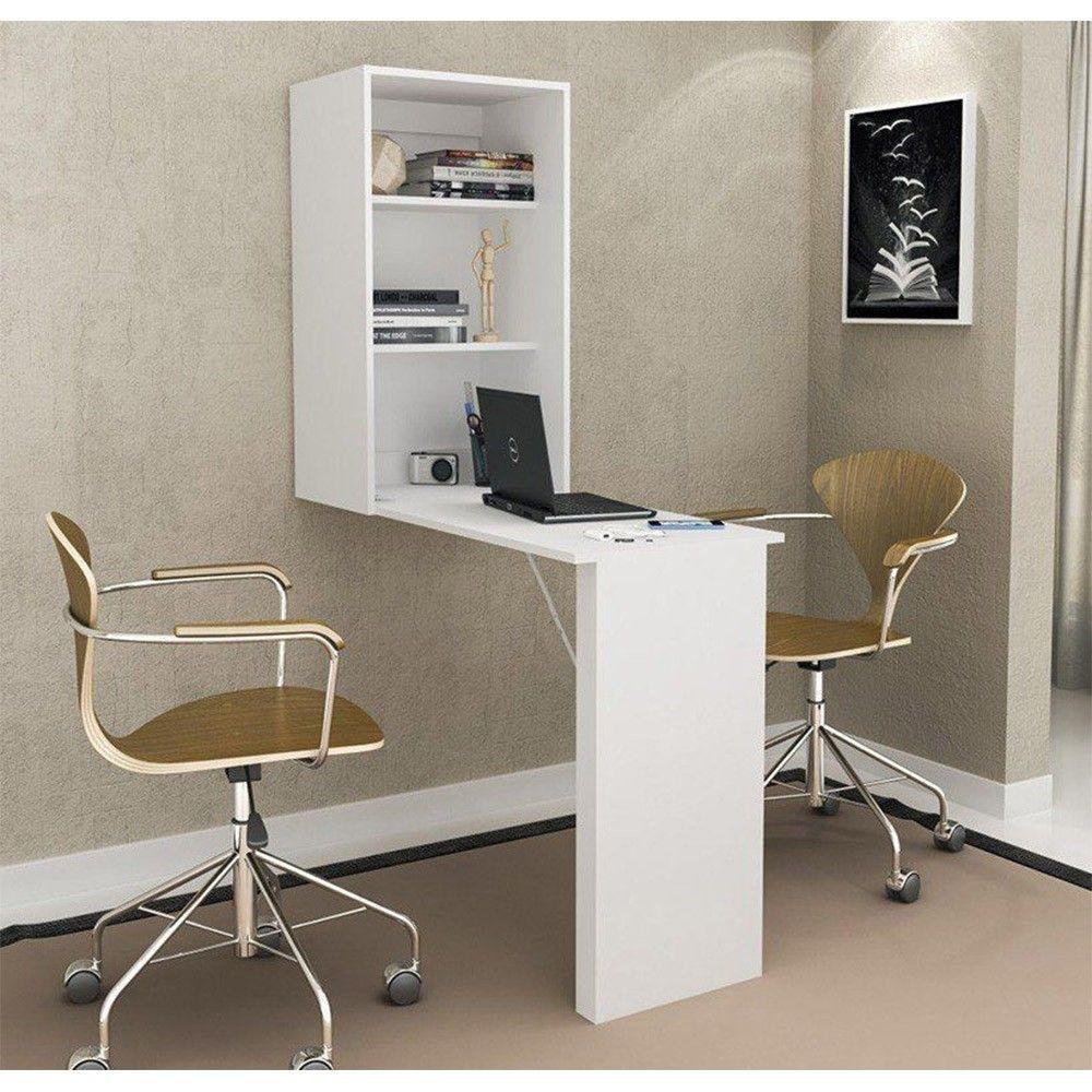 Armário Multiuso de Parede Branco Tecno Mobili - 3