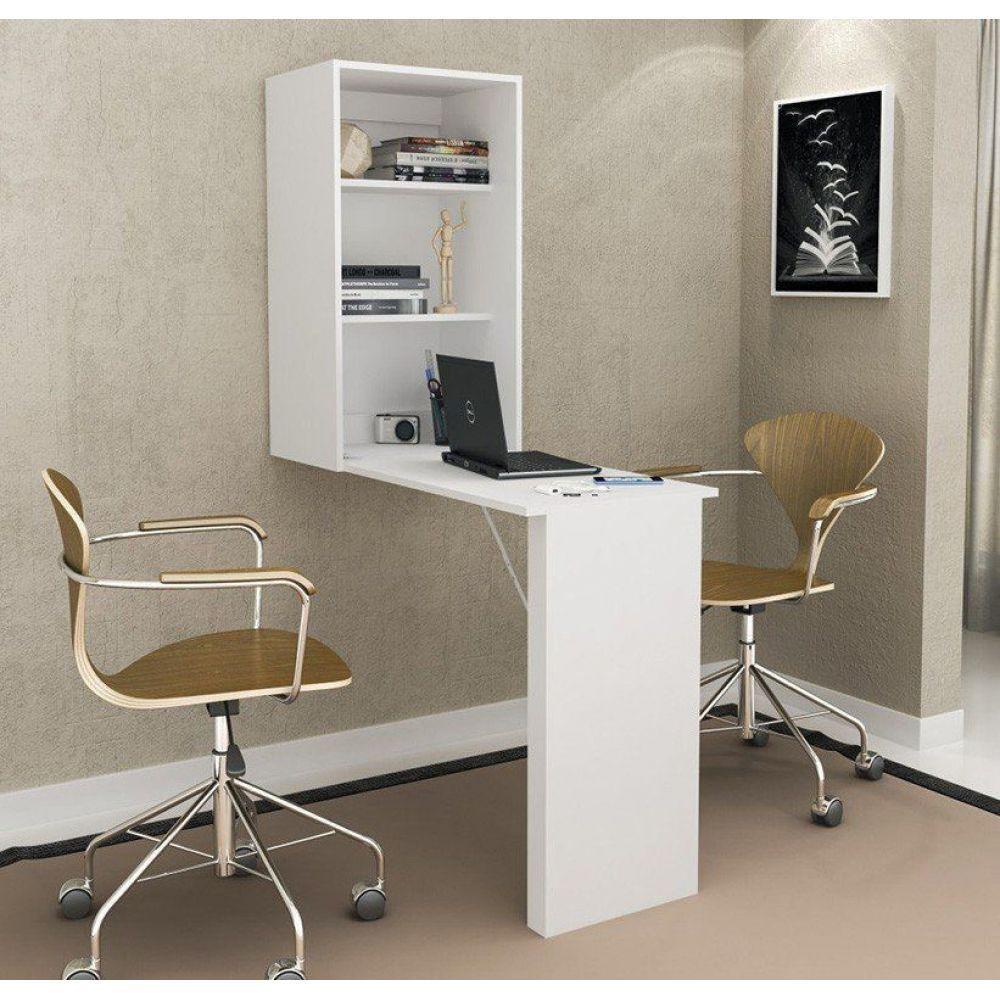 Armário Multiuso de Parede Branco Tecno Mobili - 4