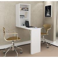 Armário Multiuso de Parede Branco Tecno Mobili - 5