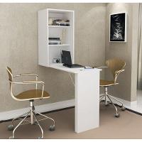 Armário Multiuso de Parede Branco Tecno Mobili - 7