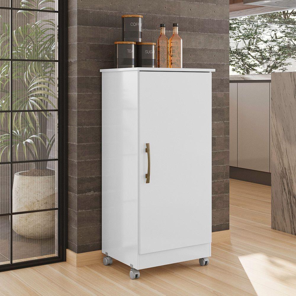 Armário Multiuso 1 Porta Lírio Branco 996440 Moval - 3