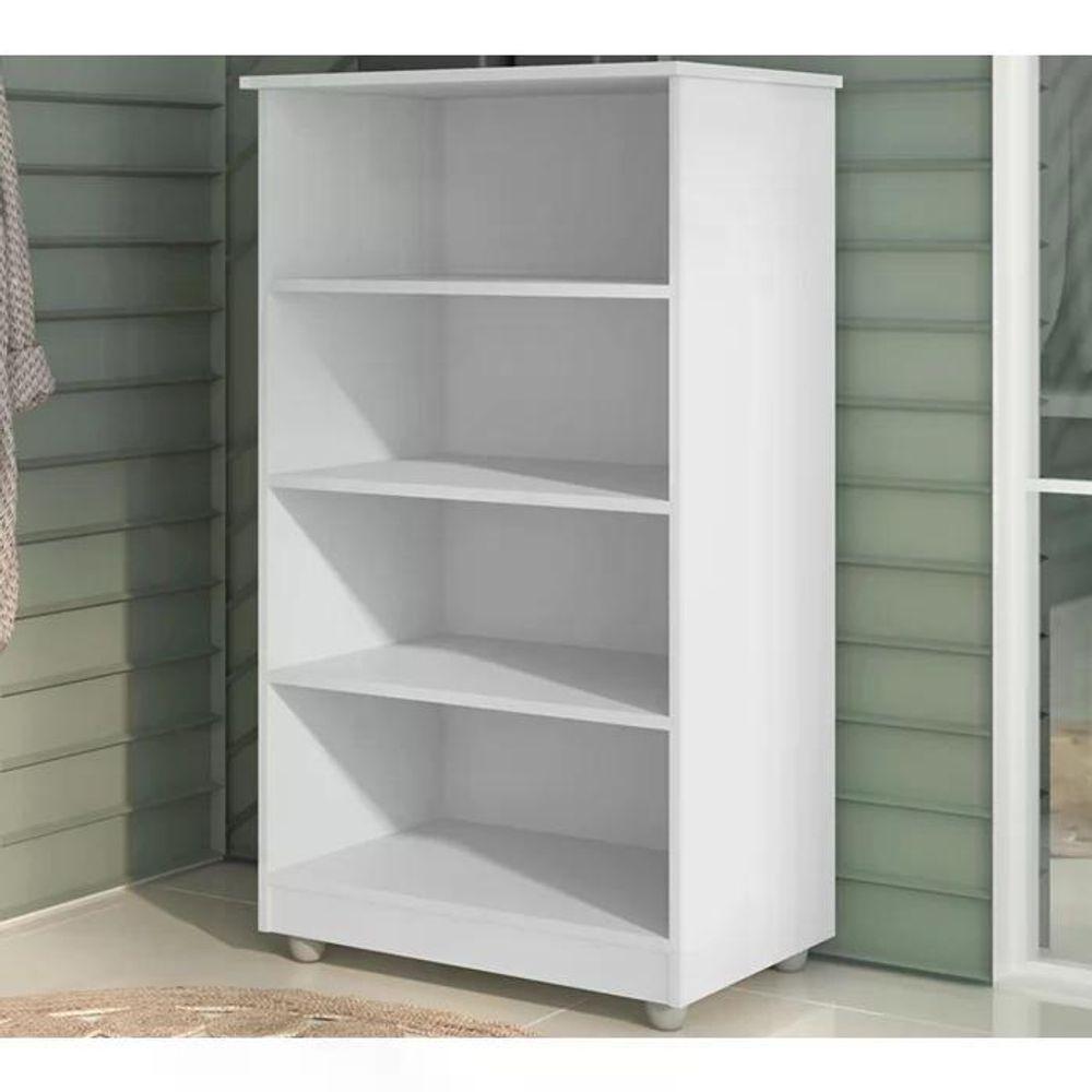 Armario Multiuso 2 Portas Rosana Branco Reajl Moveis Branco - 5