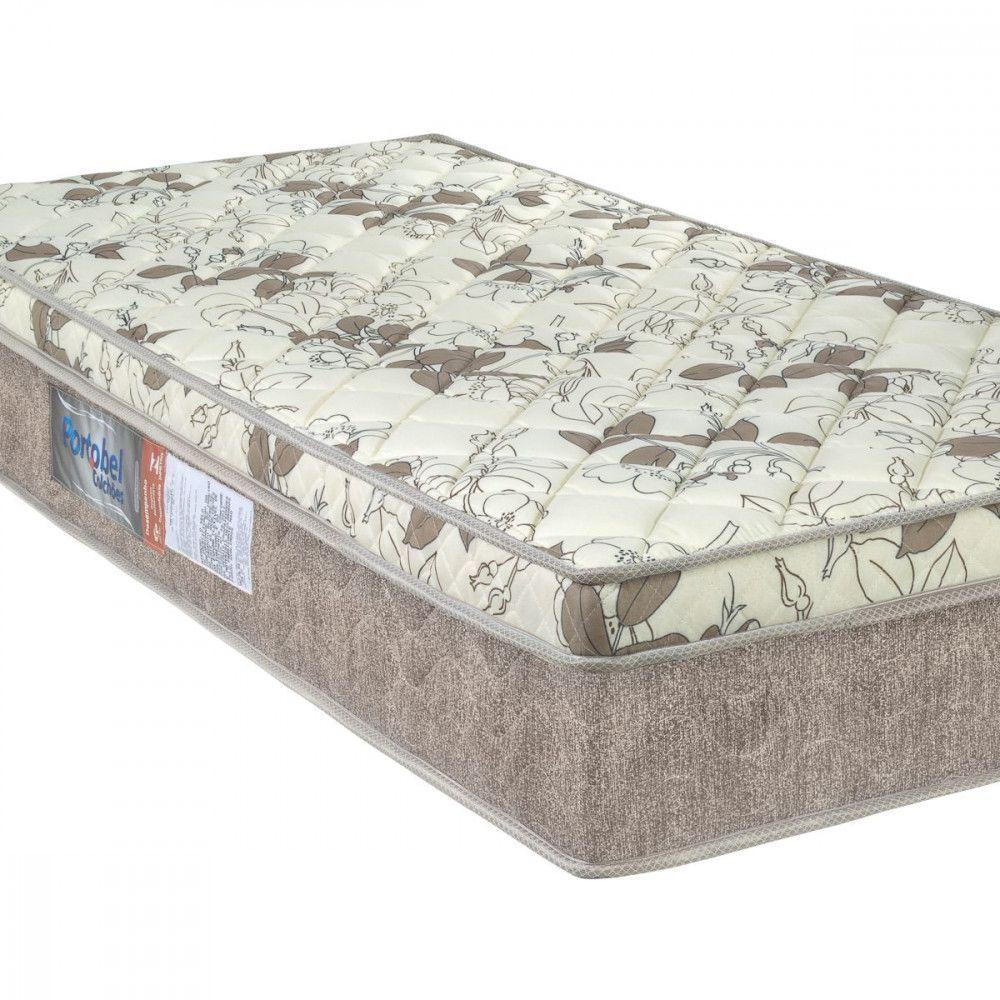 Colchão Solteiro Espuma D33 Ortopédico Bege Portobel Bege - 2