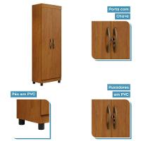Multiuso 2 Portas 5 Prateleiras Roma Benetil Cinamomo - 6