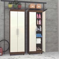 Multiuso 2 Portas Line 1004591 Imbuia Rustico Champanhe - 4