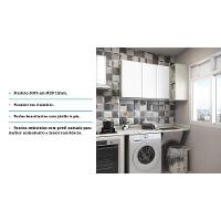 Lavanderia 2 Peças Lis Crema Com Branco Mat Crema Com Branco - 3