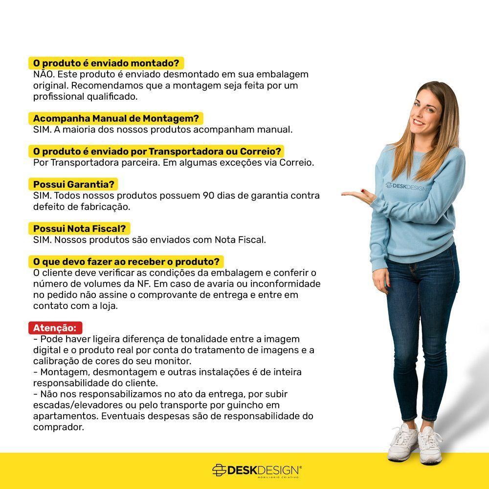 Kit Com 02 Armários Aéreo 80cm 100% Mdf Branco - 6