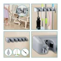 Suporte Multiuso Porta Vassoura Lavanderia Funcional Cabos