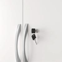 Multiuso 2 Portas C/Chave Brilho New Nt 4020 Brilho - 2