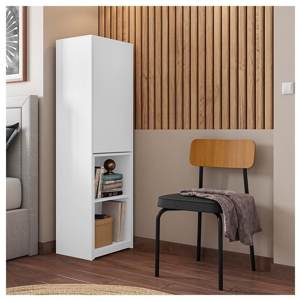 Armário Multiuso Com Mesa Auxiliar Mult Max Branco Caemmun - 5