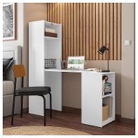 Armário Multiuso Com Mesa Auxiliar Mult Max Branco Caemmun - 19