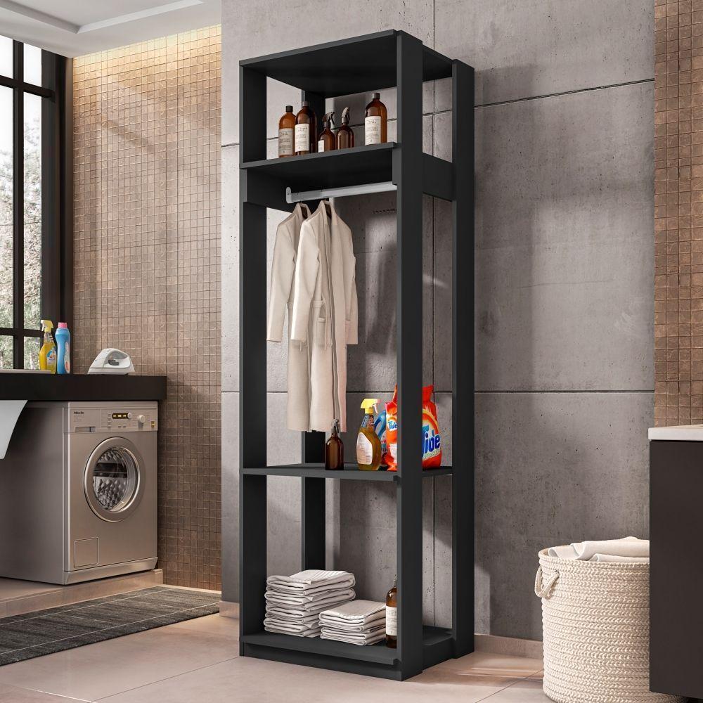 Multiuso Lavanderia Doha Preto - 1