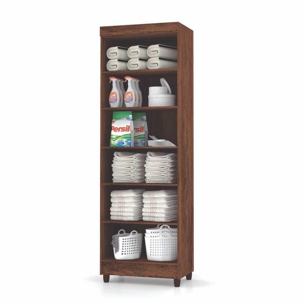 Multiuso 2 Portas Line 1004580 Imbuia Rustico Vila Rica - 3