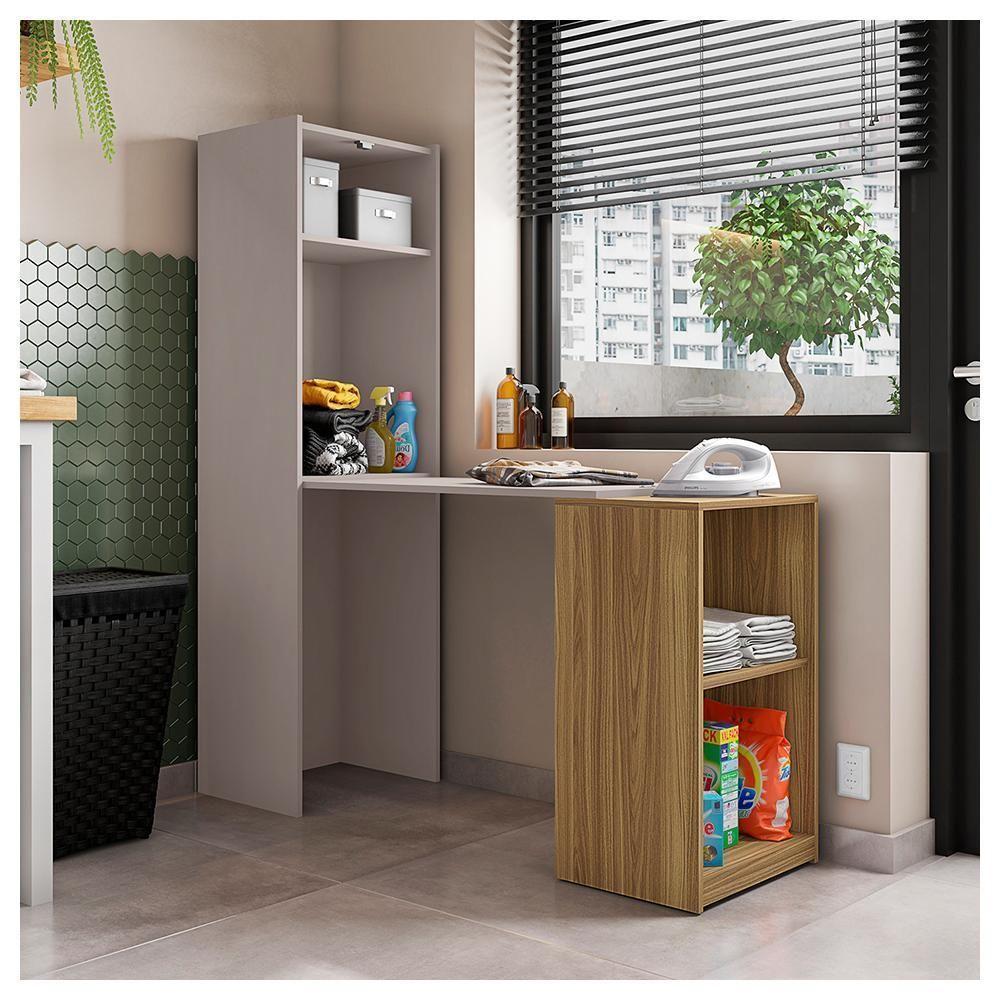 Armário Multiuso Com Mesa Auxiliar Mult Max Caemmun - 4