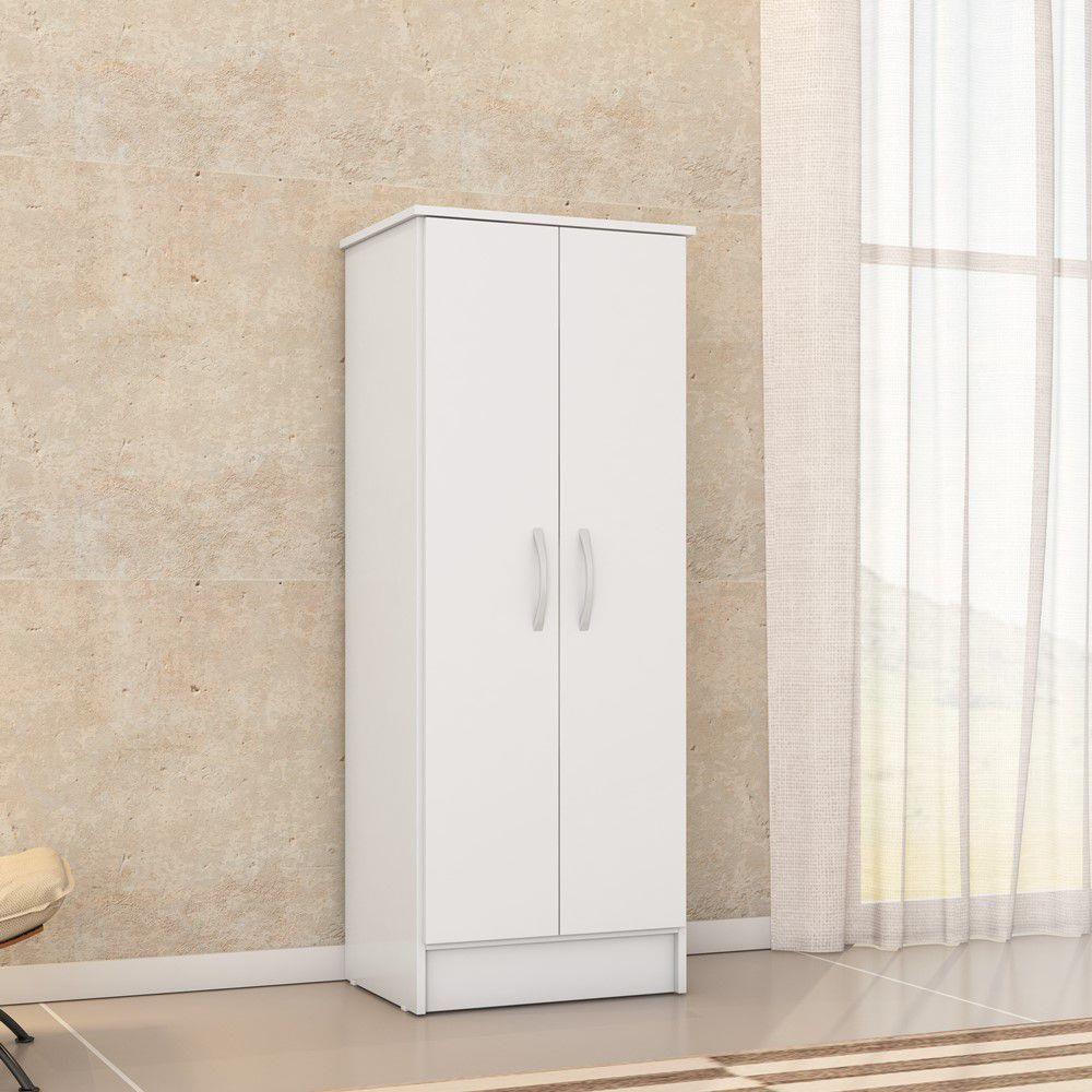 Armário Multiuso 2 Portas Branco Viena - 1