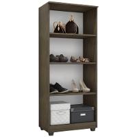 Armário Organizador Multiuso 2 Portas Ajl Móveis Branco - 2