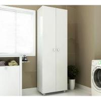 Armário Para Lavanderia 02 Portas Multiuso Am3101 Branco - 1