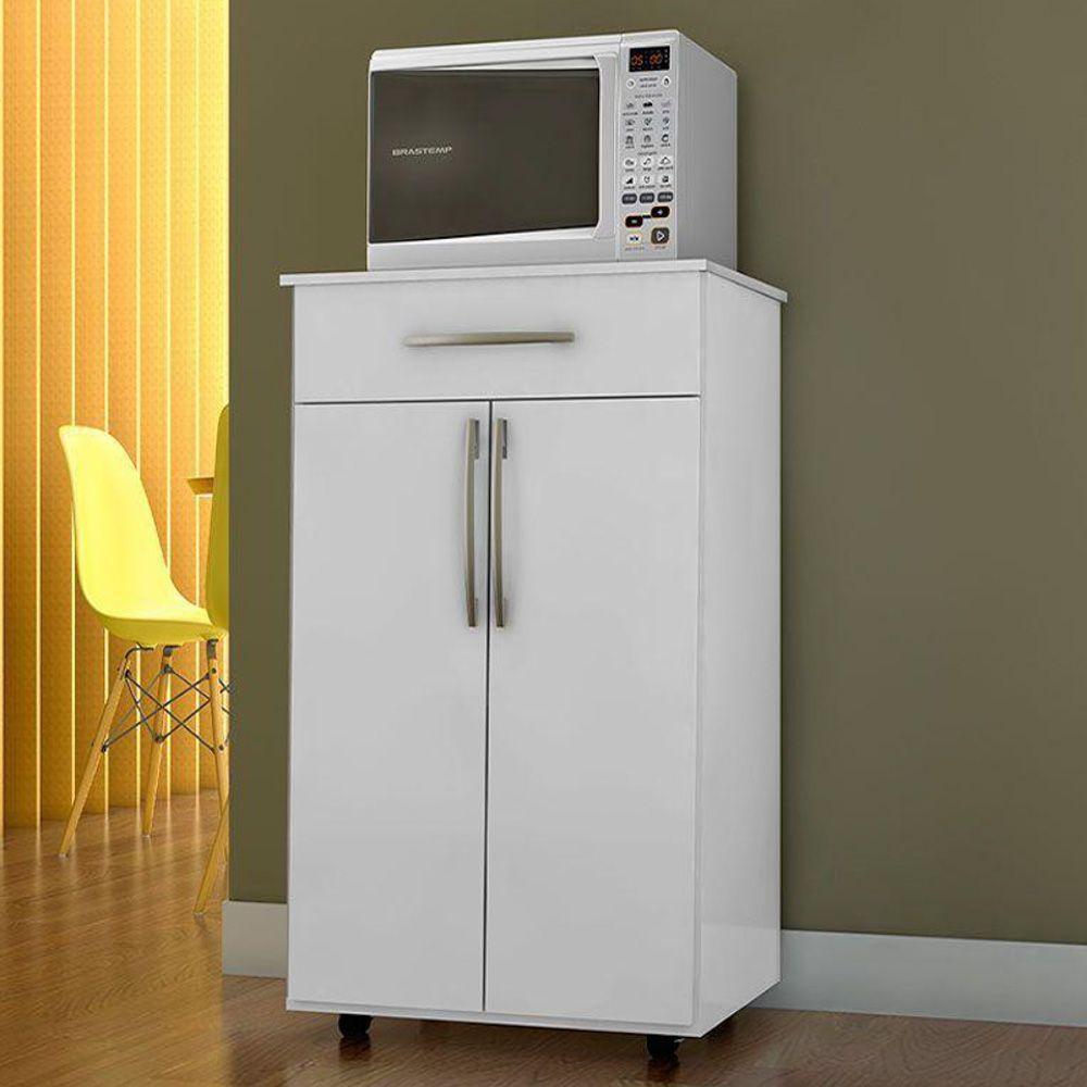 Balcão Armário Organizador Multi Juliana 2 Portas Branco - 3