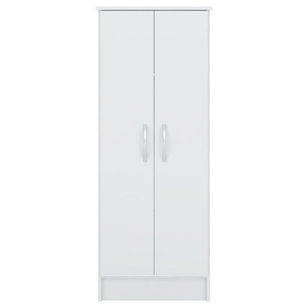 Armário Multiuso 2 Portas 3 Prateleiras Viena D02 Branco - Mpozenato - 2