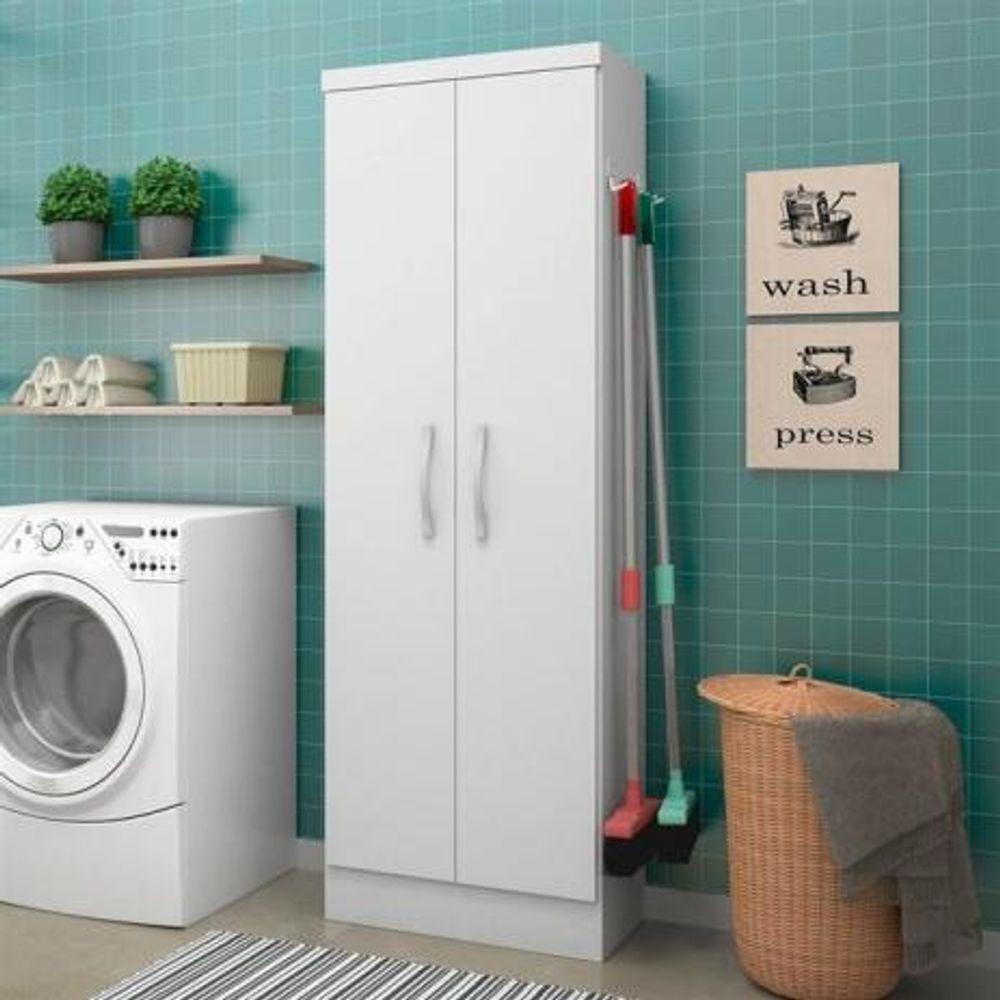 Armário Multi 2 Portas Linus 879 Branco Qmovi - 4