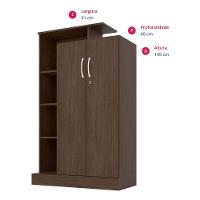 Armário Multiuso 2 Portas Chave Elite - 2