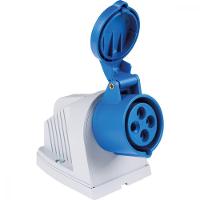 Tomada de Sobrepor Industrial 3p+t 16 A 220-250 Vca 9 H - 1