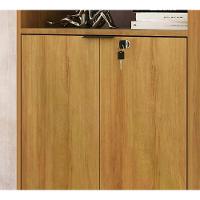 Armário 02 Portas Com Chave Pes Tubular Me4155 Amendoa - 5