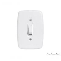 Interruptor Ideale Br 1 Simples C/Pl 3200 C/12Pcs - 1