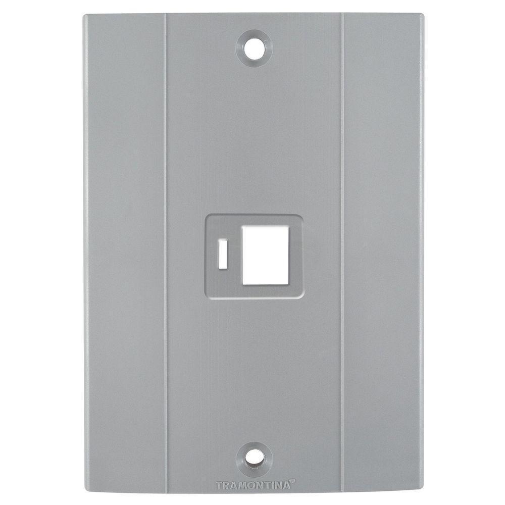 Tampa Com Suporte Para 1 Tomada Rj 45 Para Conduletes - 2