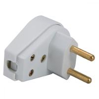 Plugue Angular 2p 20 A 250 V Tramontina Branco - 1