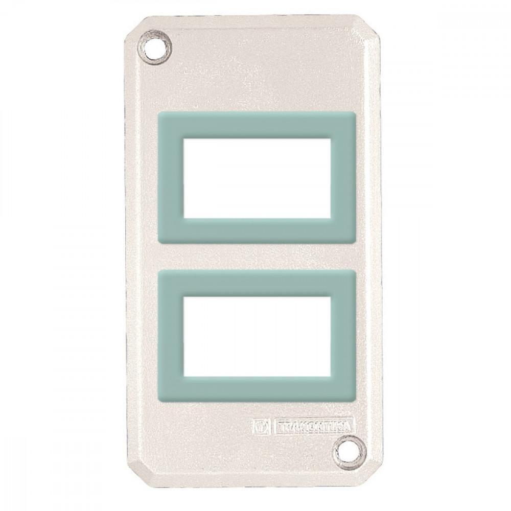 Tampa Para Condulete 1´´ Com 2 Postos Horizontal - 1