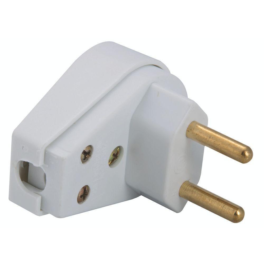 Plugue Angular 2p 250 V 20 A Tramontina Branco - 2