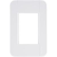 Placa 3 Postos 4x2 Tramontina Tablet Branca - 2