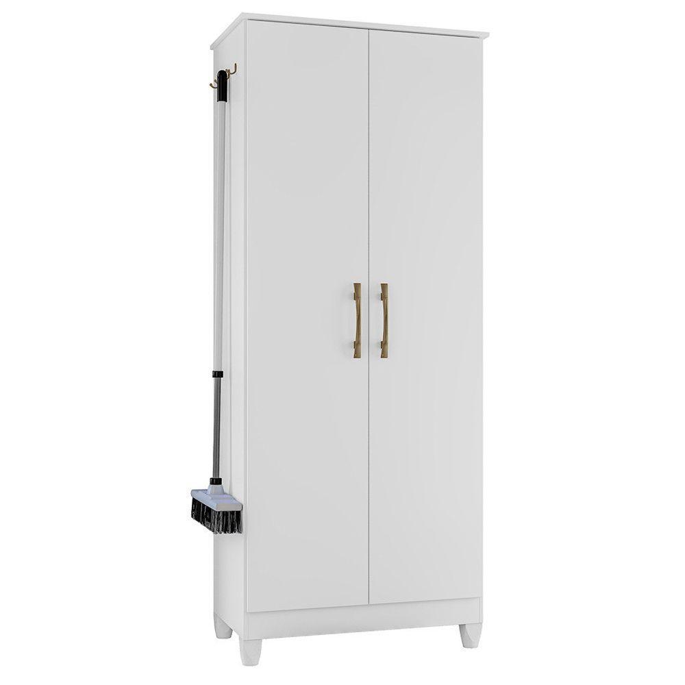 Armário Multiuso 2 Portas Jade Branco 995440 Moval - 1