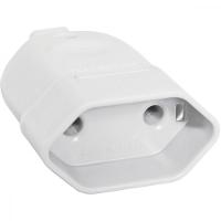 Plugue Fêmea 2p 250 V 10 A Tramontina Branco - 1