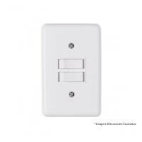 Interruptor Ilumi Stylus 2 Teclas Simples C/Pl 2018 - 1